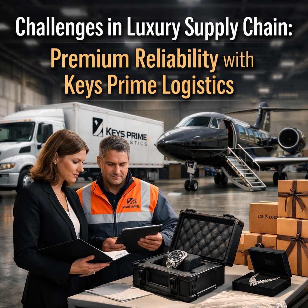 Desafíos en la Cadena de Suministro de Lujo: Fiabilidad Premium con Keys Prime Logistics