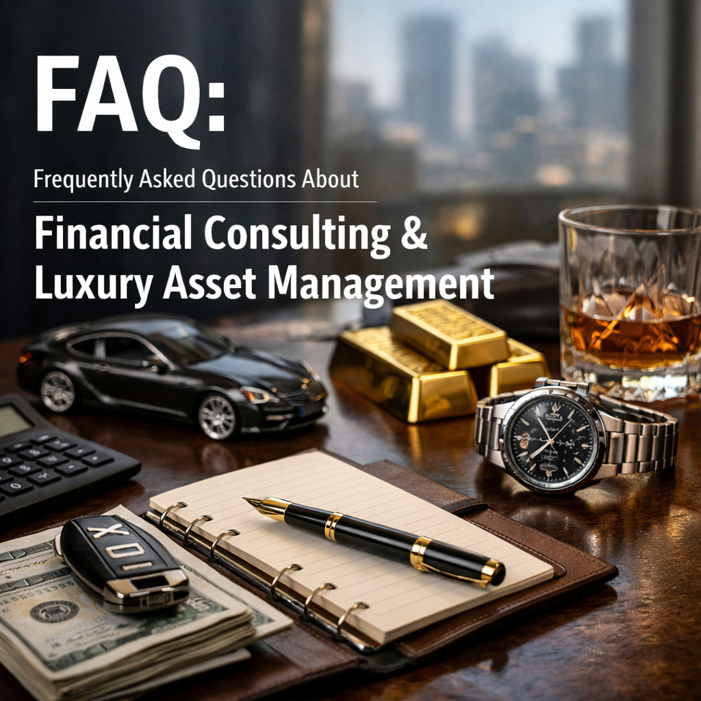 FAQ: Preguntas Frecuentes sobre Consultoría Financiera y Gestión de Activos de Lujo