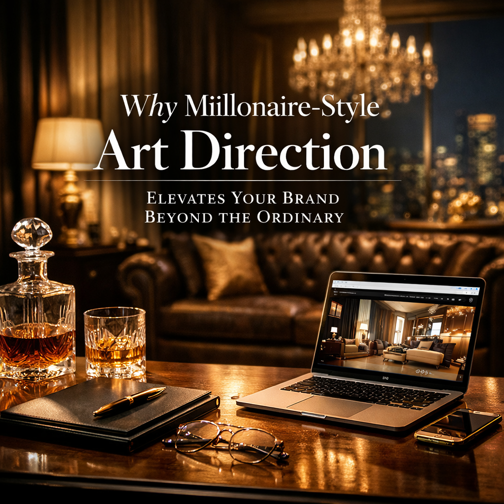 ¿Por Qué Millionaire-Style Art Direction Eleva su Marca Más Allá de lo Convencional?