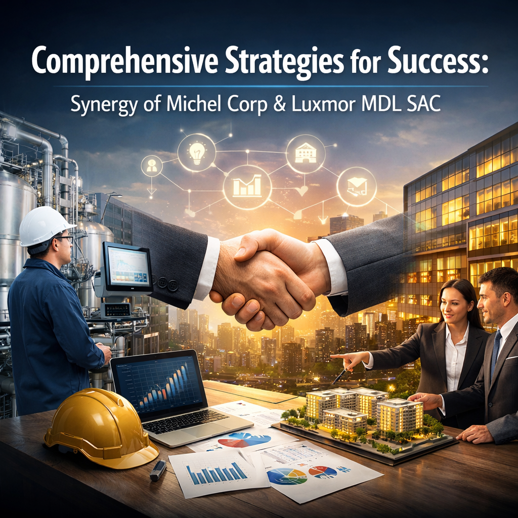 Estrategias Integrales de Éxito: Sinergia Serrano's Michel Corp y Luxmor MDL SAC